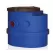 80 gpm 40 gal 31.75" x 29" x 24" Polyethylene with 4" Intake Port Filter Tank | FILT40F