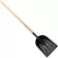 Plastic Blade 48" Wood Handle Scoop Shovel | CORSS42001