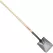 Tempered Steel Blade 14 ga 48" Northern Ash Wood Handle Closed-Back Square Point Shovel | CORSS61000