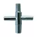 Hardened Steel Universal 4-Way Faucet Key | CST4WKEY