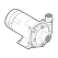 1/2 hp 115/230 V 85 gpm 13.75" x 8.69" x 8.9" Close-Coupled FCE Centrifugal Pump | FRJ90200005