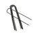 1" x 6" 11 ga Steel " U" Staples | HNS85726