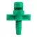 5.5' 180 Degrees Half Circle 16 gph Green Flat Fan Winged 1-Piece Spray Jet | MXJMAG180W