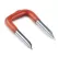 1" x 1/2" Orange Insulated Safety Staple | KNG70102