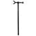 6' Black Dip Malleable Iron 304B Series Curb Box Key | MCD304B6
