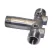 1-1/4" MIP x FIP 304 Stainless Steel with (2) 3/4" Drain Hole Tank Tee | MRLSSAT1252S