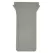 12.5" X 0.5" Light Gray Universal For Dura Slope Trench Drain End Cap |  DS-224