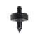 0.16 to 0.17" x 0.16" Self-Piercing Barb 1 gph Black Point Source Drip Emitter | NEESPCV1025