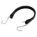 31" Tie Down Strap Black Rubber with Zinc Plated Steel S Hooks | PAS4907