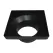 12" x 12" Square Black Low-Profile For 12" x 12" Catch Basin Spigot Adapter | NDS1222