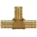 1" PEX Lead-Free Bronze Insert Tee | PXFT010BZ