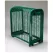 24" x 26" x 13" Forest Green/Plasti-Coat Powder Coated Cold Rolled Steel Guardian Cage | SBXGC24