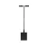 10" x 8.25" Solid Steel Handle Landscape Lighting Trencher/Edger | STR49045