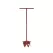 4" x 33" Steel Blade 29" Red Powder Coated Structural Steel Handle Sprinkler Head Trimmer | STR85424