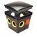 16" x 16" x 14.5" Black with Lid 7-Hole Distribution Box | TFT7HD2