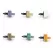 1/2" or 3/4" Self-Piercing Barb 10 gph Plastic Green PC Series Pressure Compensating Medium Flow 1-Outlet Drip Emitter | RBXPC10