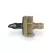 1/2" or 3/4" Self-Piercing Barb 12 gph Plastic Dark Brown PC Series Pressure Compensating Medium Flow 1-Outlet Drip Emitter | RBXPC12