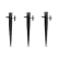5" Spike 0 to 13 gph SXB Series Half Circle 5-Stream Pattern Bubbler | RBXSXB180SPYK