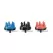 1/4" Outlet Barb 1 gph Plastic Black XB Series Pressure Compensating 6-Outlet Drip Emitter | RBXXB106