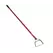 6" x 4" 60" Red Powder Coated Aluminum Handle Classic Series Landscape 2-Way Contractor Loop Hoe | STR42610