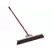 24" Medium Bristle 60" Red Powder Coated Aluminum Handle Wonder Broom | STR82614