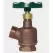 1" x 3/4" FIP x Hose Threaded Lead-Free Bronze 125 psi Series Inverted Nose Garden Valve | VLZIGRV005F