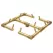 13" x 13" 120000 Btu Brass CFB120 Series Original Natural Gas Burner System | WARCF120NG