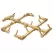 17" x 15" 180000 Btu Brass CFB180 Series with 30" Circular Plate Original Natural Gas Burner System | WARCFB180NG30C