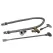 Stainless Steel Flex Line and Key For Up to 120k Btu Any Burner Valve Kit | WARFLKV005