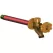 1/2" MPT x Female Sweat 12" Brass 19 Series Freezeless Anti-Siphon Wall Faucet | WDF19CP12