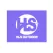 Purple Irrigation Marking Flag, w/HLS Outdoor Logo 4 x 5" 100/Bag | 4521PPW39830