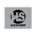 Silver 4" x 5" w/HLS Outdoor Logo 100 Count Irrigation Marking Flag | FLGHLSSILVER