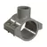 HDPE PVC Saddle 2 in. x 2 in. x 1-1/2 in. x Female Acme Heavy Turf w/Top-Out | 364251