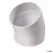 4" Hub White PVC 22-1/2 deg Sewer and Drain Street Elbow