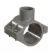 HDPE PVC Saddle 2 in. x 2 in. x 1-1/2 in. x Female Acme Heavy Turf w/Top-Out | 364251