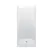 3-1/4" 36" x 36" x 72" AcrylX Applied Acrylic Textured/White 1-Piece Everyday Series with Center Drain Shower Stall | AQT1363CTWH