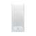 3-1/4" 42" x 34" x 76" AcrylX Applied Acrylic Textured/White 1-Piece Everyday Series with Center Drain Shower Stall | AQT1423CTCWH