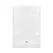 3-1/4" 48" x 35" x 72" AcrylX Applied Acrylic Smooth/White 1-Piece Everyday Series with Center Drain Shower Stall | AQT1483SGWH