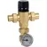 1" Sweat Lead-Free Brass 200 psi 521 Series 3-Way Adjustable with Check Valve Thermostatic and Pressure Balanced Mixing Valve | CAF521619AC