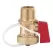 1/2" x 3/4" MNPT x GHT 150 psi Brass 5238 Series Drain Valve | CAF538402FD