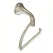 6.242" x 6.962" x 3.425" Brushed Nickel Zinc Pivoting Toilet Paper Holder | CSIYB2808BN