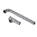 1-1/2" Slip Joint 16" Chrome Brass Tubular End Outlet Waste | DER108A1