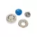 Brushed Nickel Brass Spud For True Blue Rough Kits For Complete Installation Uni-Lift Stopper Bath Waste Trim Kit | DERK98BN