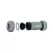 3/4" IPS Galvanized Iron Long Pattern Compression Coupling | EZE20564