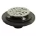 2" 6-1/2" Pan Cast Iron Round No-Hub with Strainer Shower/Floor Drain | JSCD60103