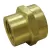 3/4" x 1/2" FHT x FPT Brass Garden Hose Adapter | JSCG20020