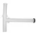 1-1/2" White PVC Direct Connection End with 13" Arm Disposer Kit | JSCP37033