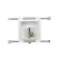 8.63" White Plastic Galvanized Steel Bracket Copper Tailpiece Fire-Rated Low Lead Ice Maker Outlet Box | OTY39121