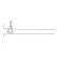 2.271" x 2.147" Galvanized Steel 525-PB Series with 1 Plastic Bend Support For 16" Stud Bays L-Bent Bracket | SIO525161PBL