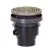 3" x 4" Round PVC Gray 832 Series Floor Drain Adjustable Complete Assembly | SIO83236PNR